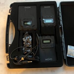 Movo WMIC80 Wireless Lavalier Microphone System
